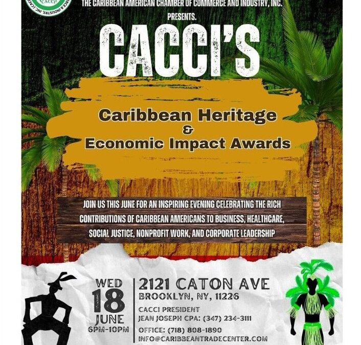 Honoring Yvette Rennie at CACCI’s Caribbean Heritage & Economic Impact Awards
